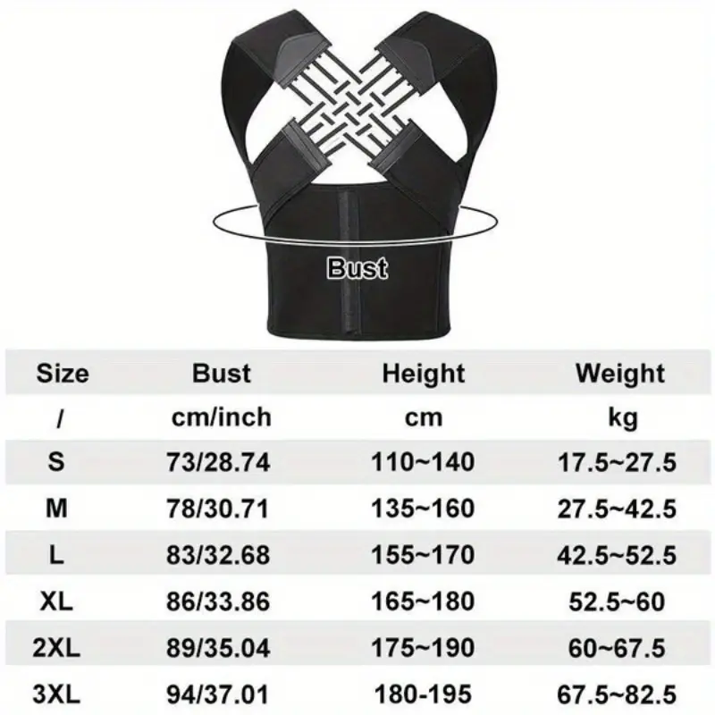 Adjustable Back Posture Corrector Belt | Pain Relief Support